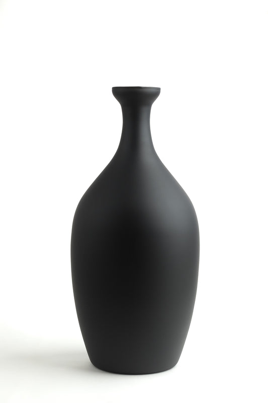 Mono – Tall Matte Glass Bottle Vase, 45cm