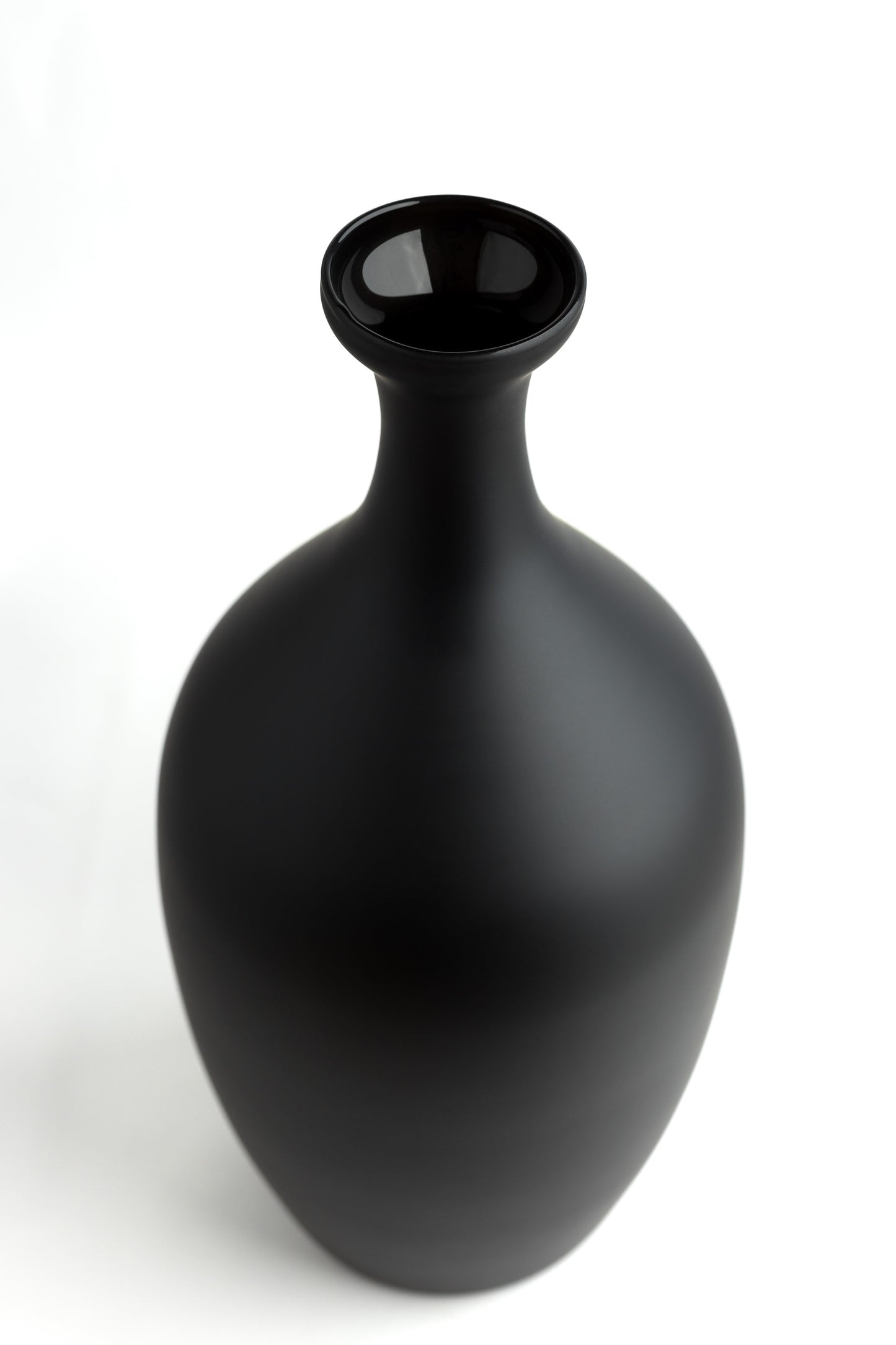 Mono – Tall Matte Glass Bottle Vase, 45cm